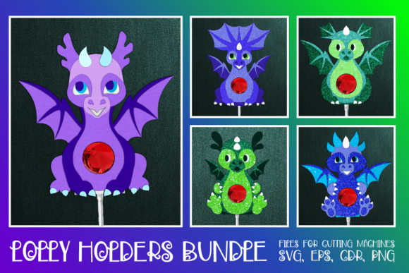 Download Dragon | Lollipop Holder Bundle - Premium Resources