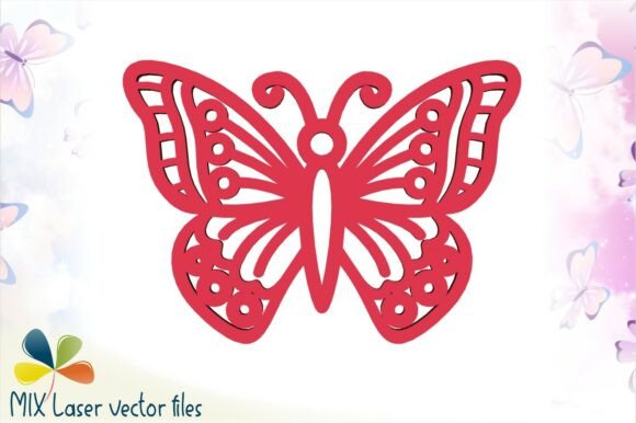 Download Butterfly Cutting File SVG for Laser - Butterfly cutting file Collection