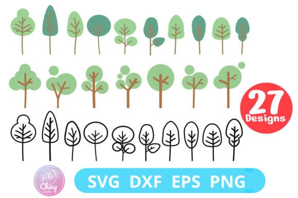 Download Tree Svg, Digital Cut Files, Tree Png - Digital cut files Collection